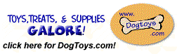 Click to shop at DogToys & support WDW's many free services - Thank you!