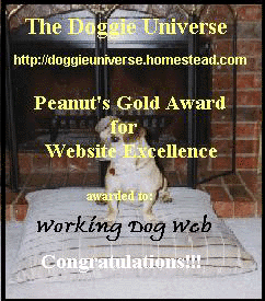 Award to WorkingDogWeb.com