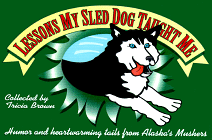 Click link to order Lessons My Sled Dog Taught Me